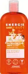 Monoprix Gel douche “Énergie Fruit” Fleur d’oranger & huile de lin Bio offre