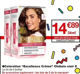 Monoprix Coloration Châtain clair 5 offre