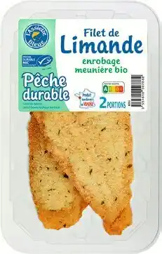 Monoprix Filet de limande meunière Bio offre