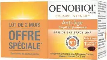 Monoprix Capsules solaire intensif préparateur offre