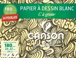 Monoprix Pochette de papier à dessin “Canson” offre