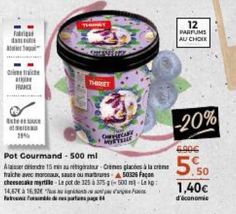 Thiriet Pot Gourmand offre