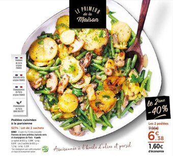 Thiriet Poêlées cuisinées à la parisienne offre