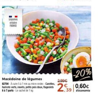 Thiriet Macedoine de legumes offre