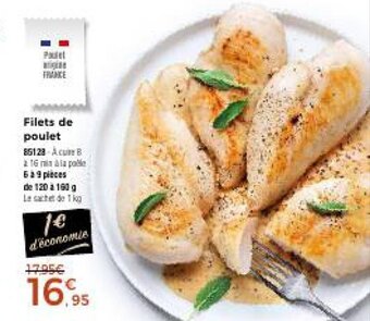 Thiriet Filets de poulet offre