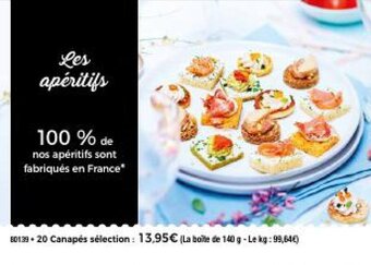Thiriet 20 Canapés sélection offre