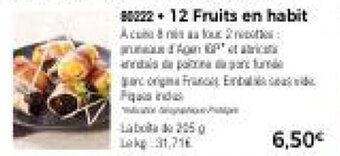Thiriet 12 Fruits en habit offre