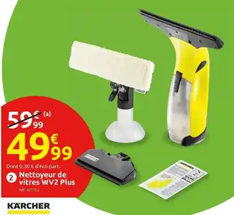Mr Bricolage Nettoyeur de vitres WV2 Plus offre