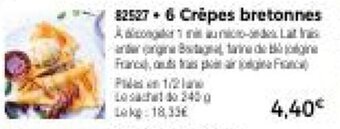 Thiriet 6 Crêpes bretonnes offre