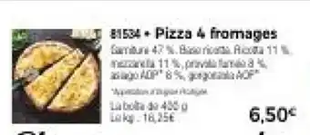 Thiriet Pizza 4 fromages offre