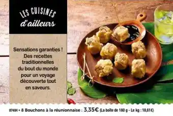 Thiriet 8 Bouchons à la réunionnaise offre