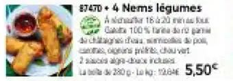 Thiriet 4 Nems lagumes offre