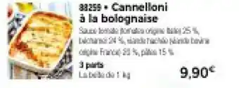 Thiriet Cannelloni a la bolognaise offre