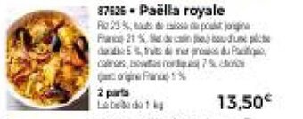 Thiriet Paella royale offre