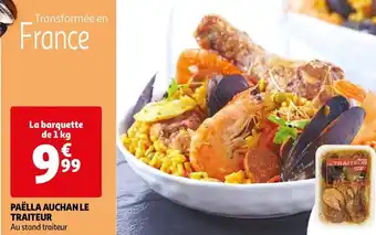 Auchan PAËLLA AUCHAN LE TRAITEUR offre