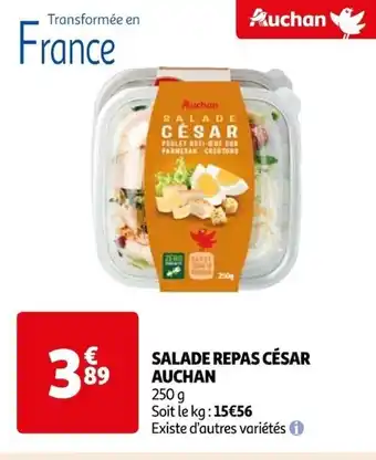 Auchan SALADE REPAS CÉSAR AUCHAN offre