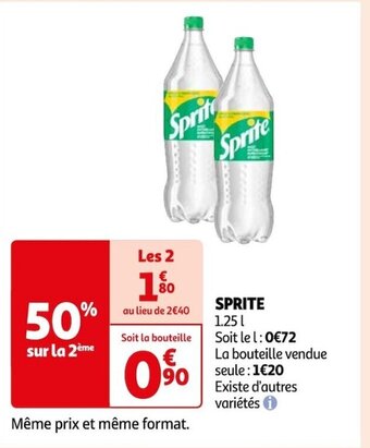 Auchan SPRITE offre