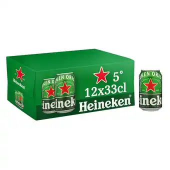 Auchan Supermarché Bière blonde heineken offre