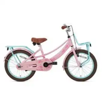 Decathlon Vélo enfant supersuper lola - filles - 18 pouces - turquoise / rose offre