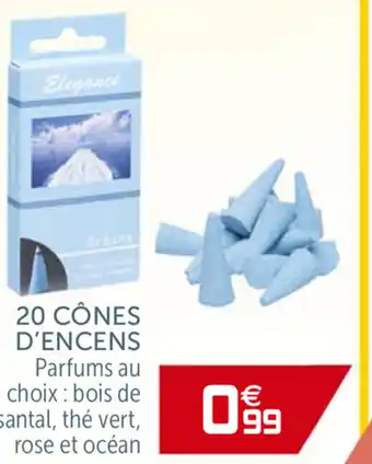 Gifi 20 Cônes d'Encens offre