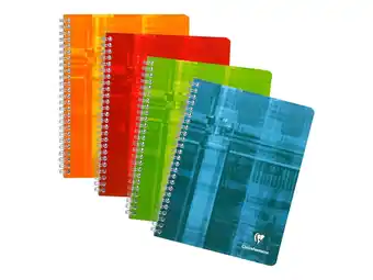Clairefontaine cahier carte metric 17x22 5x5 180p 90g spiral
