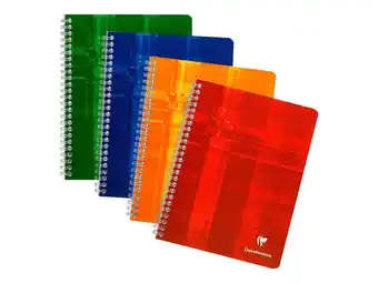 Clairefontaine cahier carte metric 17x22 5x5 100p 90g spiral