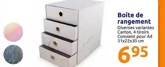 Action Boîte De Rangement offre