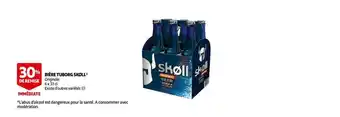 Auchan Direct Bière Tuborg Skoll offre