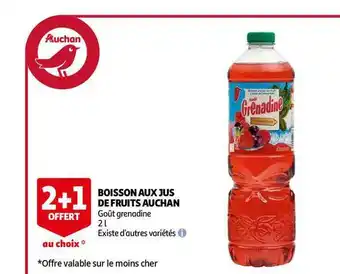 Auchan Direct Boisson Aux Jus De Fruits Auchan offre