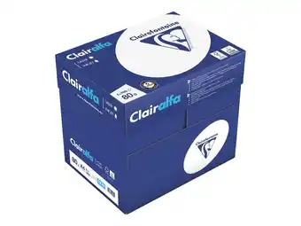 Clairefontaine pap blanc a4 80g 5x500f 171cie clairalfa