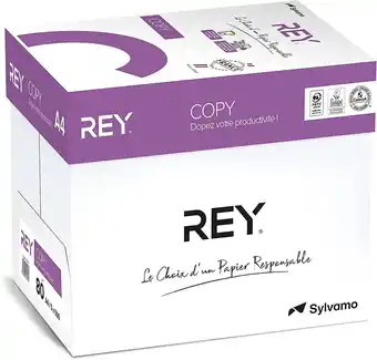 Bureau Vallée Rey pap blanc a4 80g 5x500f rey copy offre