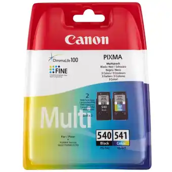 Bureau Vallée Canon pack.cart ca pg540 + cl541 bk+cmy offre