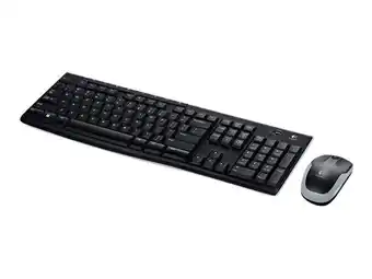 Logitech bundle clavier+souris logitech ss fil mk270