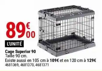 Gamm vert Cage superior 90 offre