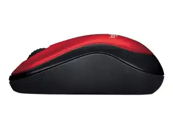 Bureau Vallée Logitech souris logitech ss fil m185 rouge offre