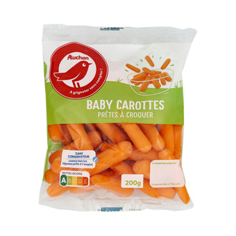 Auchan Baby carottes auchan offre