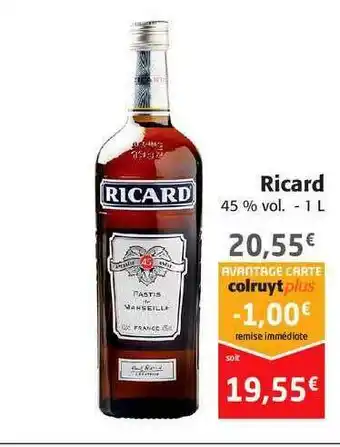 Colruyt Ricard offre
