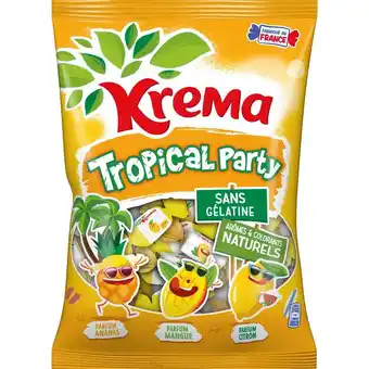 Auchan Supermarché Bonbons tropical party krema offre