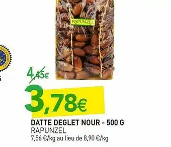 naturéO Datte Deglet Nour Rapunzel offre
