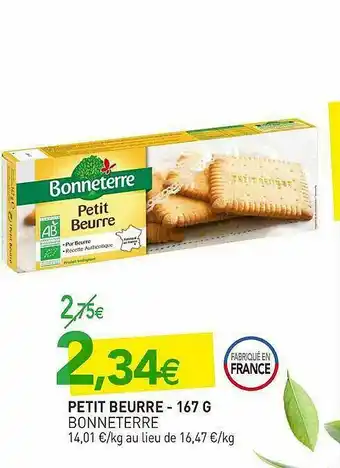 naturéO Petit Beurre Bonneterre offre