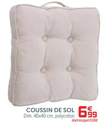 Gifi Coussin De Sol offre