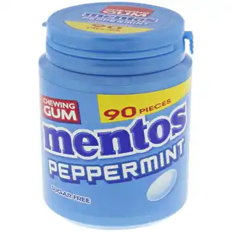 Action Chewing-gum Mentos Menthe poivrée offre