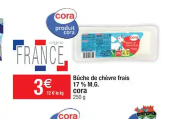 Buche de chevre frais