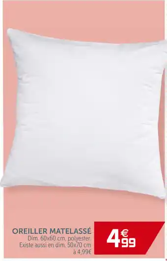 Gifi Oreiller Matelassé offre