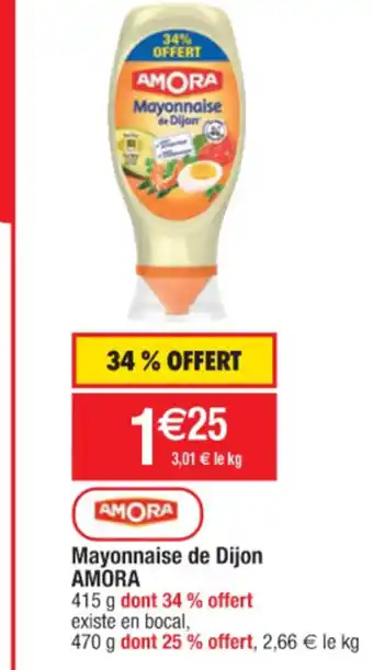 Cora x Carrefour Mayonnaise De Dijon offre