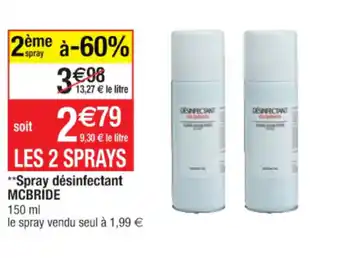 Spray Dèsinfectant MICBRIDE