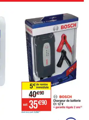 Cora x Carrefour Chargeur De Batterie offre