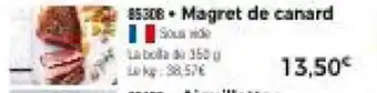 Thiriet Magret de canard offre