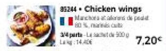 Thiriet Chicken wings offre