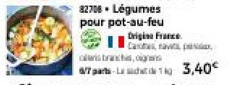 Thiriet Légumes pour pot-au-feu offre